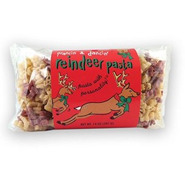 Pastabilities Reindeer Pasta, Fun Shaped Reindeer Rudolph Noodles for Kids and Holidays, Non-GMO Natural Wheat Pasta 14 oz (4 Pack)