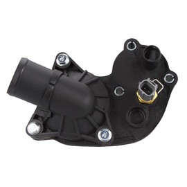 Dromedary Thermostat Housing Assembly with Sensor and Bypass Hose For Ford Mustang 4.0L 2005-2010 2L2Z8592BA