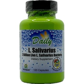 Daily Manufacturing L-Salivarius (Probiotic) 120 Delayed-Release Capsules