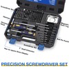 BULLTOOLS Precision Screwdriver Set, 100-Piece Torque Screwdriver Engineering Repair Kit,