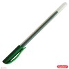 SAINO 20 x 0.7mm Fine Tip Softek GREEN Ballpoint Pens