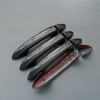 ZiWen Gloss Black Door Handle Cover Protector Trim for Honda