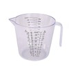 Plastic Measuring Cup Clear Graduated Measuring Cups Plastic Mug with