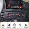 Aunginsy Center Console Air Conditioner Volume Knob Button Circle Cover