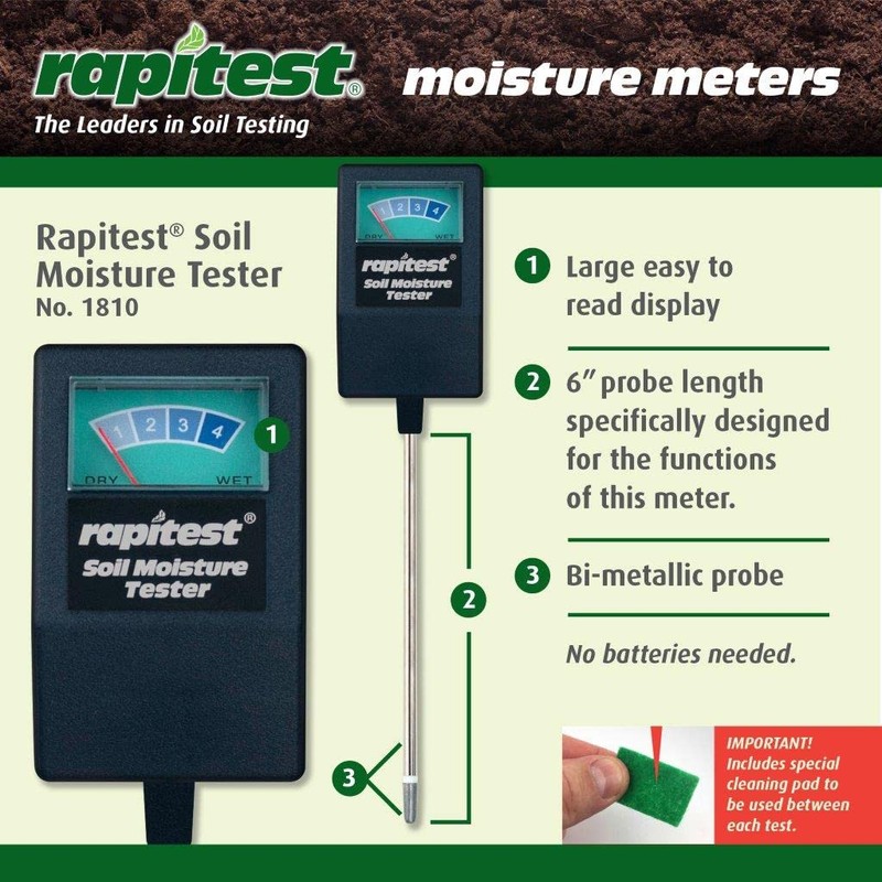 Luster Leaf 1810 Rapitest Mini Moisture Tester