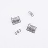 Stainless Steel Door Latch Lock Hook for Toilets & Cubicles Door Accessories 14ea