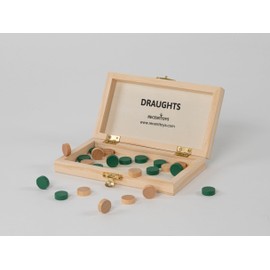 Recent Toys On-The-Go DraughtsTravel Board Set Game -Travel Draughts Set with Folding/Portable Storage Board-Traditional Strategy Game for Kids/Children/Adults