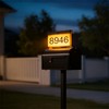 Solar House Numbers For Outside,Solar Powered Waterproof LED Light, Outdoor