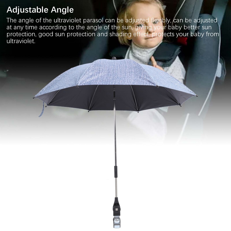 Baby Stroller Parasol Clip On Baby Pram Sun Shade Sun