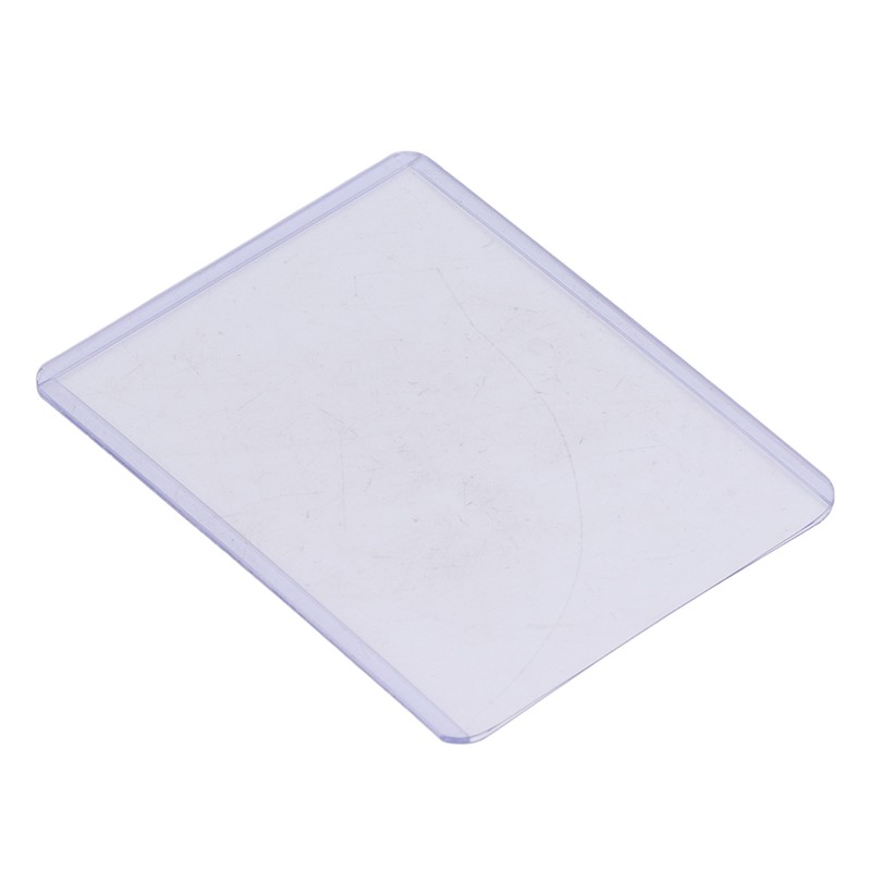 100pcs Regular Top Loaders Transparent Card Sleeves Collectible Card Top