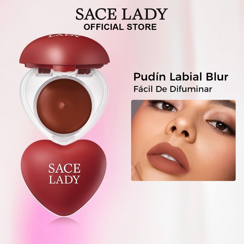 SACE LADY Lip Pudding en Tarro – Tinta Labial Mate