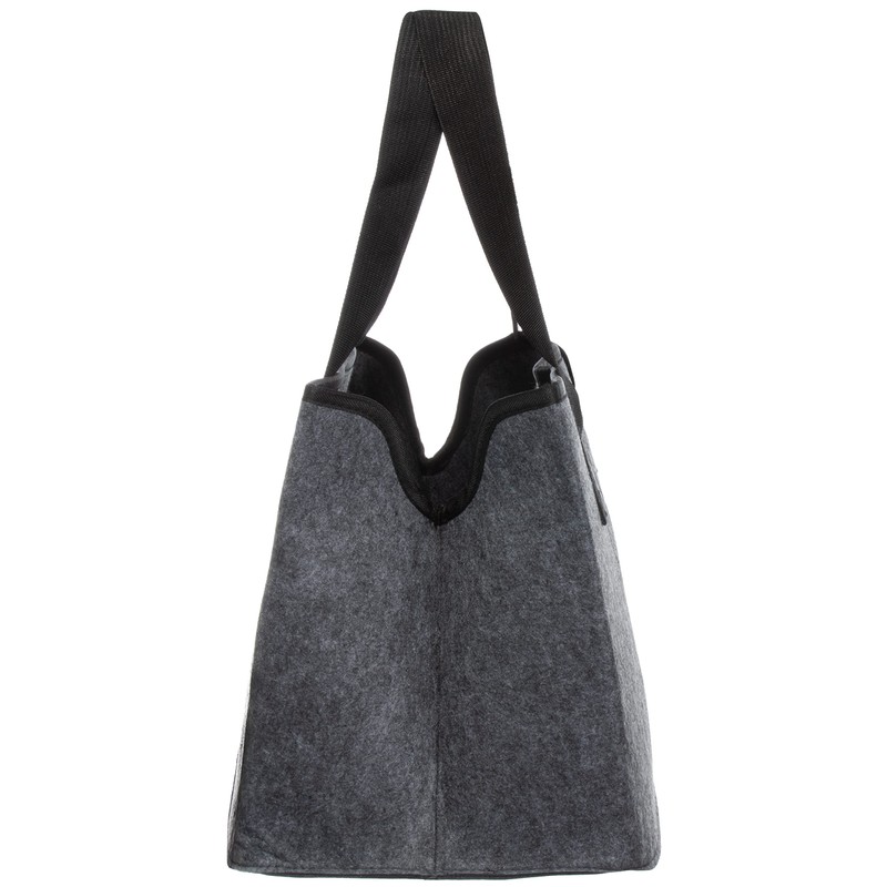 Brandsseller Bee Happy Felt Bag, Leisure Bag, Practical Shopping Bag,