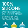 Boon Nursh - Bolsa de silicona (3 unidades), 236.59ml (8oz)