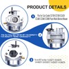 HU700F 7021P Carburetor for Husqvarna Lawn Mower with Air Filter