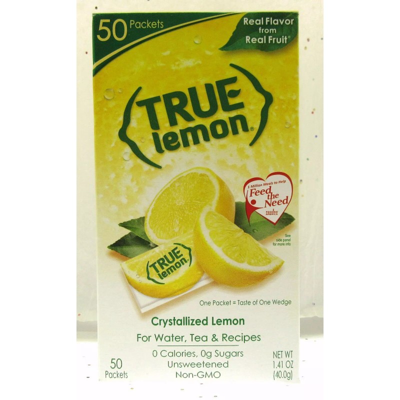 True Lemon ~ Crystallized Lemon ~ Real Flavor From Real