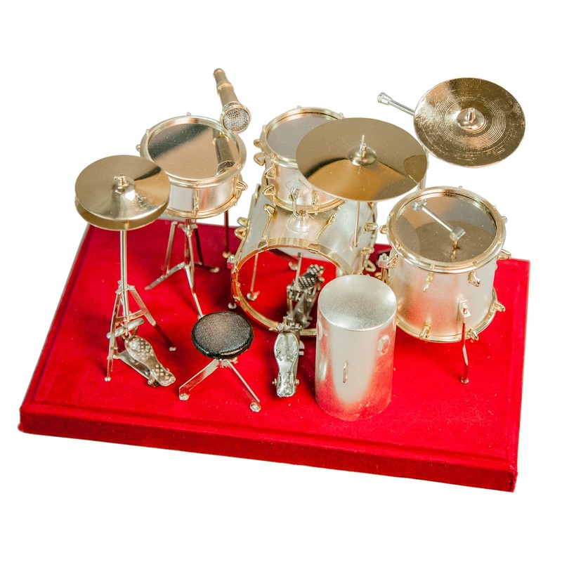 Sky Miniature Drum Set Collectible Great Gift Set - DECORATIVE