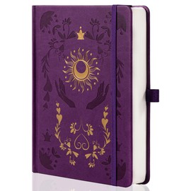 MGGAO Cuaderno de Diario con Líneas para Mujeres y Hombres, Diarios para Escribir, Cuaderno A5 Estético con Rayado Universitario para Trabajo, Viajes, Escuela, 318 Páginas Numeradas, 5.8"x8.4"