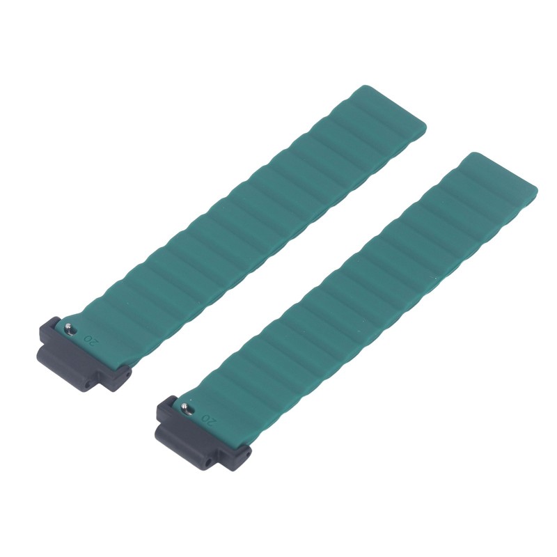 Magnetic Silicone Watch Strap Adjustable Silicone Bracelet Replacement Watchband for