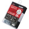 LOBTEX Blind Nut "Nut" (Thin Head, Steel) Eco Pack Plate