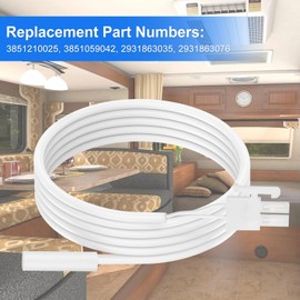 2Pcs Thermistor 3851210025 for Dometic Refrigerator, RV Refrigerator Sensor Replacement Compatible with Dometic RM2652 /RM1350 /RM2451 Other Dometic Refrigerator Models Starting with RM, DM, S and NDR