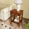 Cherry Wood End Tables Side Tables for Living Room, Solid