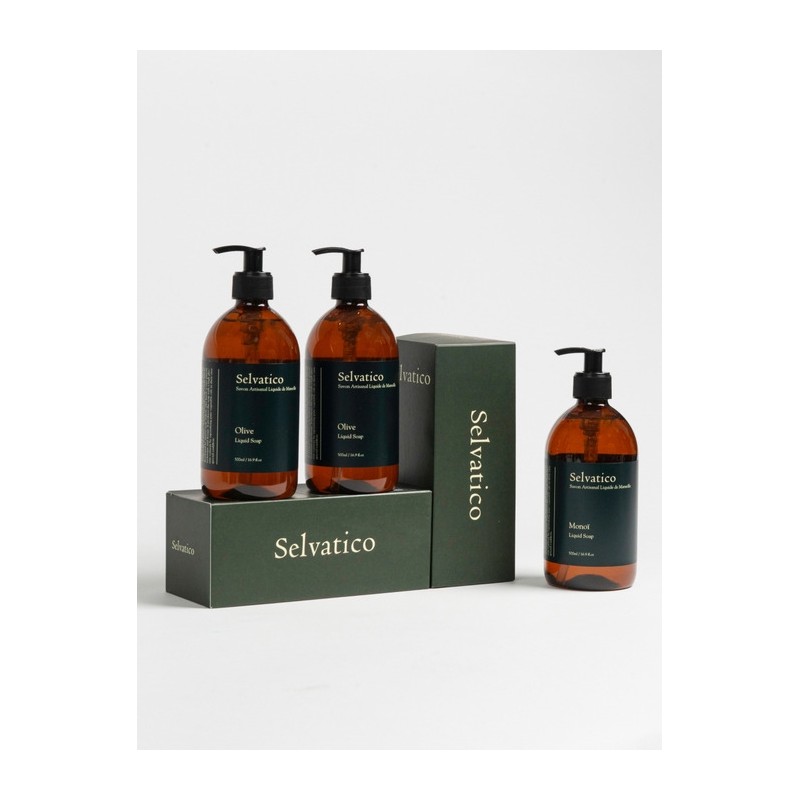 Liquid Soap 500ml 3-pack SET (Choose 1 of 2 types)