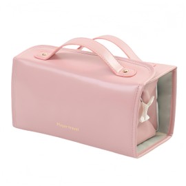 Sonriia Makeup Pouch, Hanging, 4 Compartments, Removable, Cosmetic Pouch, Travel Pouch, Cosmetic Bag, Toiletry Bag, Portable, Cosmetics Storage, Toiletries, Travel Storage Bag, Compact, Convenient