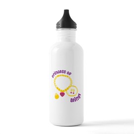 CafePress Princess Of Bling Stainless Water Bottle 1 1.0L (34 oz) Stainless Steel Water Bottle