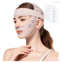Adelgazante Facial Faja, Correa De Barbilla Con Forma De V