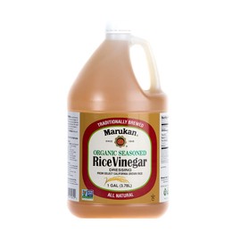 Marukan Organic Rice Vinegar, Seasoned Gourmet, 1 Gallon