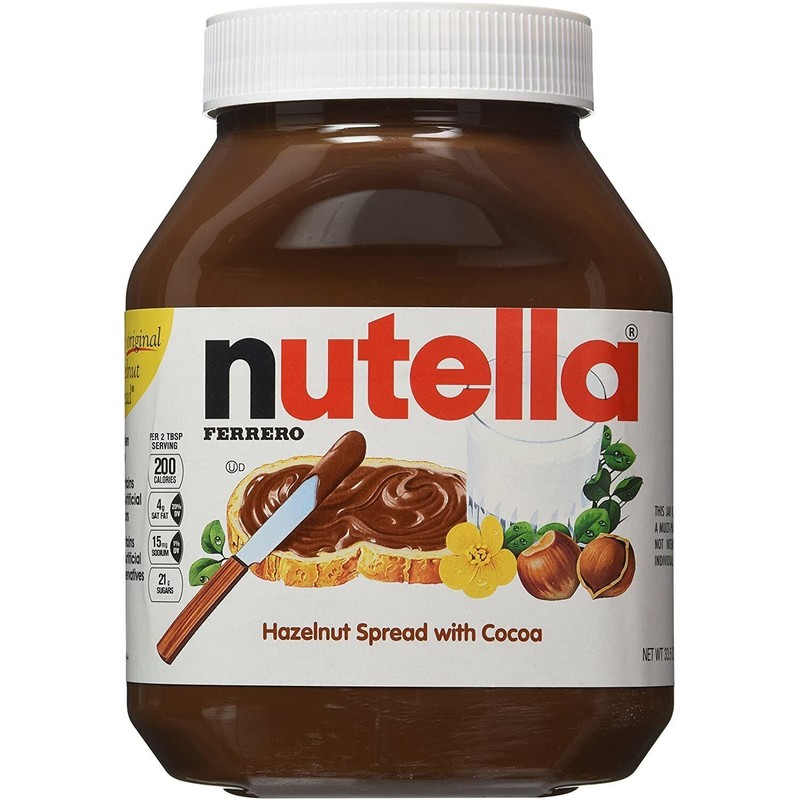 Nutella (Pack of 2) Nutella Hazelnut Spread, 33.5oz each