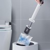 CBUCKS Disposable Toilet Brush – Silicone Head, Hands-Free Wet Wipe