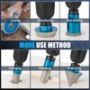 Diamond Tile Hole Saw Kit - 14 PCS Set Including