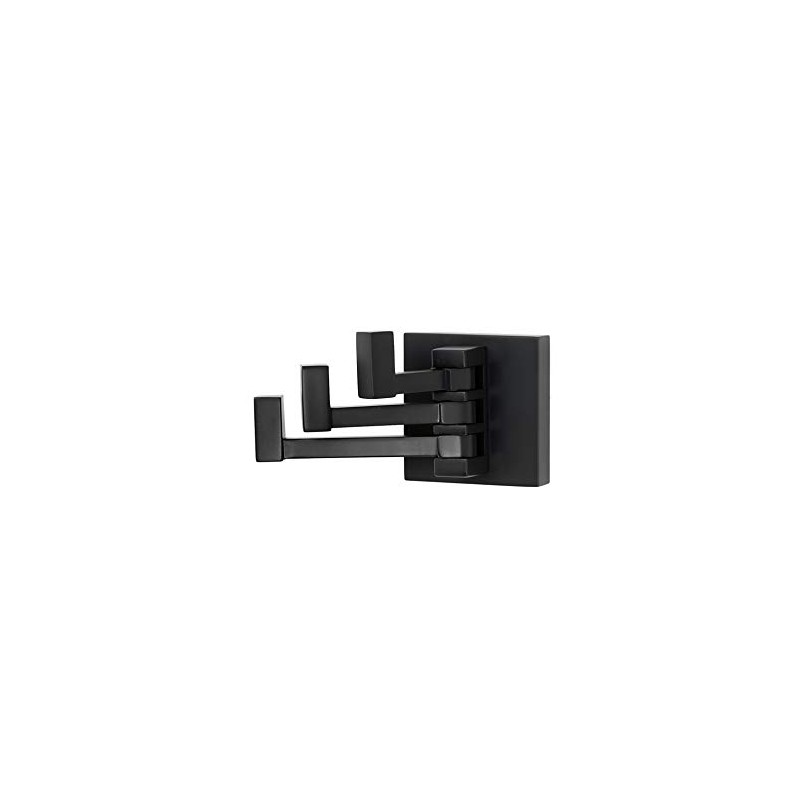 Alno Contemporary II A8485-MB Swivel Robe Hook Matte Black