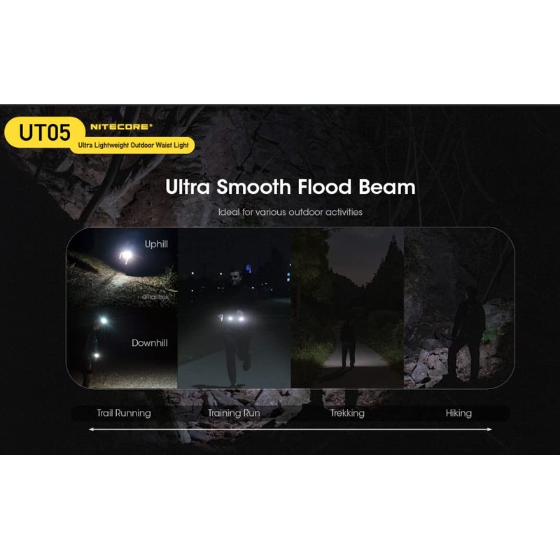 NITECORE UT05 Outdoor Waist Light - 400 Lumens