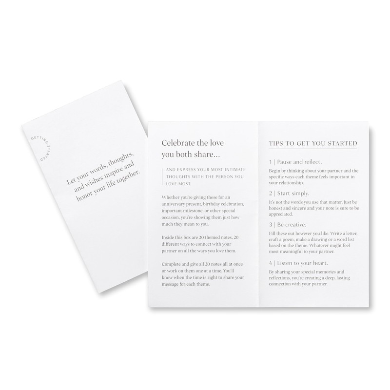 Compendium Love Notes – A Letter-Writing Kit for Couples to