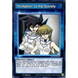 YU-GI-OH! Invitation to The Society - SGX4-ENS09 - Common - 1st Edition