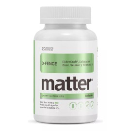 Matter Smart Nutrients YOU MATTER - D-Fence - Antigripal natural con Zinc y Echinacea - Bote con 60 cápsulas