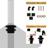RIHAMN Metle Squirrel Baffle Buckle,Squirrel Baffle Accessory,Pole Mounted Buckle Stopper