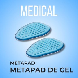 Metapad: Almohadillas de Gel Invisibles para Aliviar el Dolor de Pies en Zapatos de Tacón, Unitalla