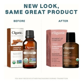 Aceite Esencial Cliganic Canela Cassia 30 Ml 100% Orgánico P