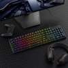 Redragon K670 RGB Backlit Gaming Keyboard, 104 Keys Hot-Swap Mechanical