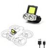 Universal Drone LED Searchlight,Night Flight Safety Warning Light Spotlight