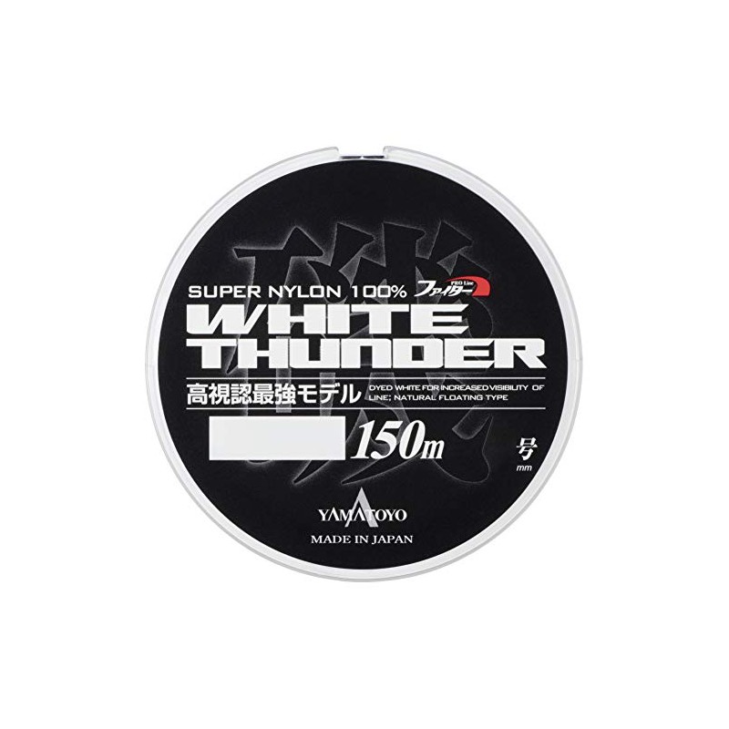 YAMATOYO Nylon Line Fighter White Thunder, 492.1 ft (150 m),