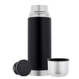 GRÄWE Thermos Flask, Stainless Steel Drinking Bottle, 350 ml, Thermos Flask, Insulated Flask for on the Go with Cup, Leak-Proof, Dishwasher