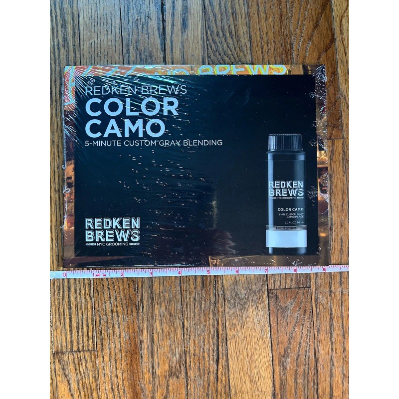 REDKEN Brews SwatchBook Color Camo Swatch Book Factory Sealed 2020