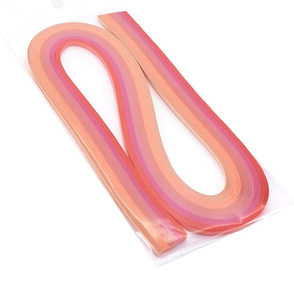 ODETOJOY Quilling Paper Gradient Quilling Strips 5MM Crafts Paper Filigrana