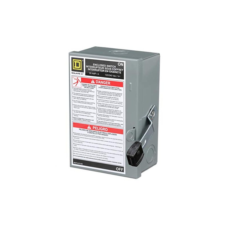 Square D - L211N 30 Amp 120/240-Volt Two-Pole Indoor Light