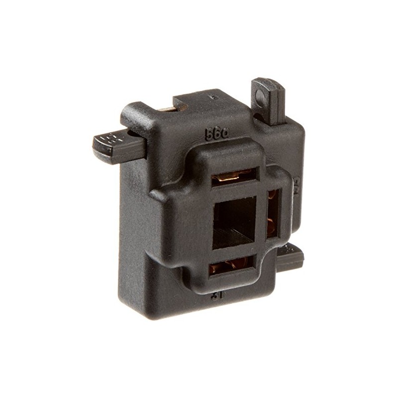 HELLA 001909001 H4 Bulb Connector with Snap Lock, Multi