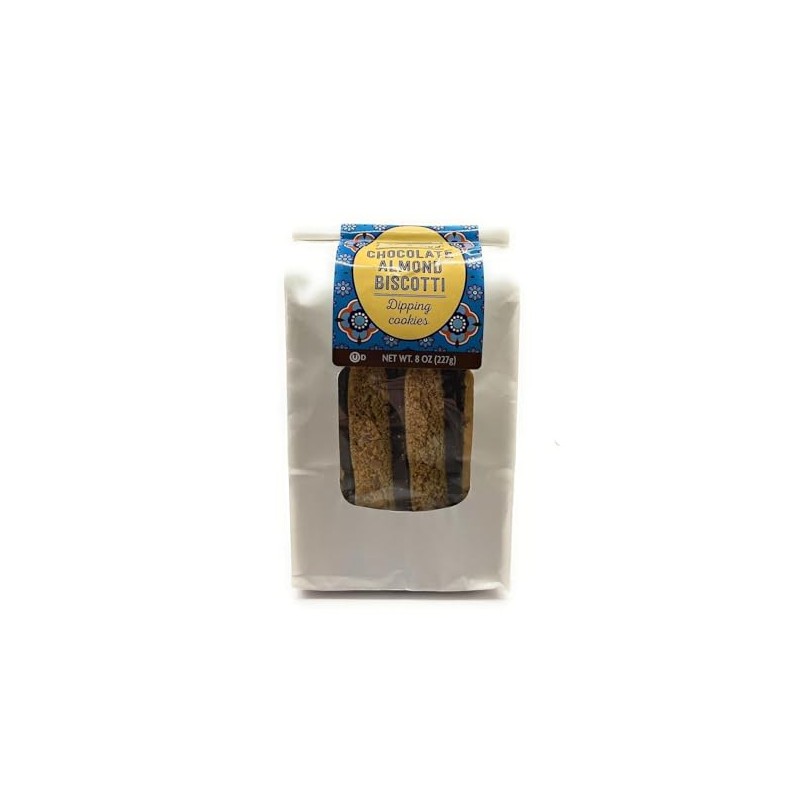 Chocolate Almond Biscotti Dipping Cookies 8 oz (227g) – Pack